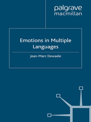 cover image of Emotions in Multiple Languages